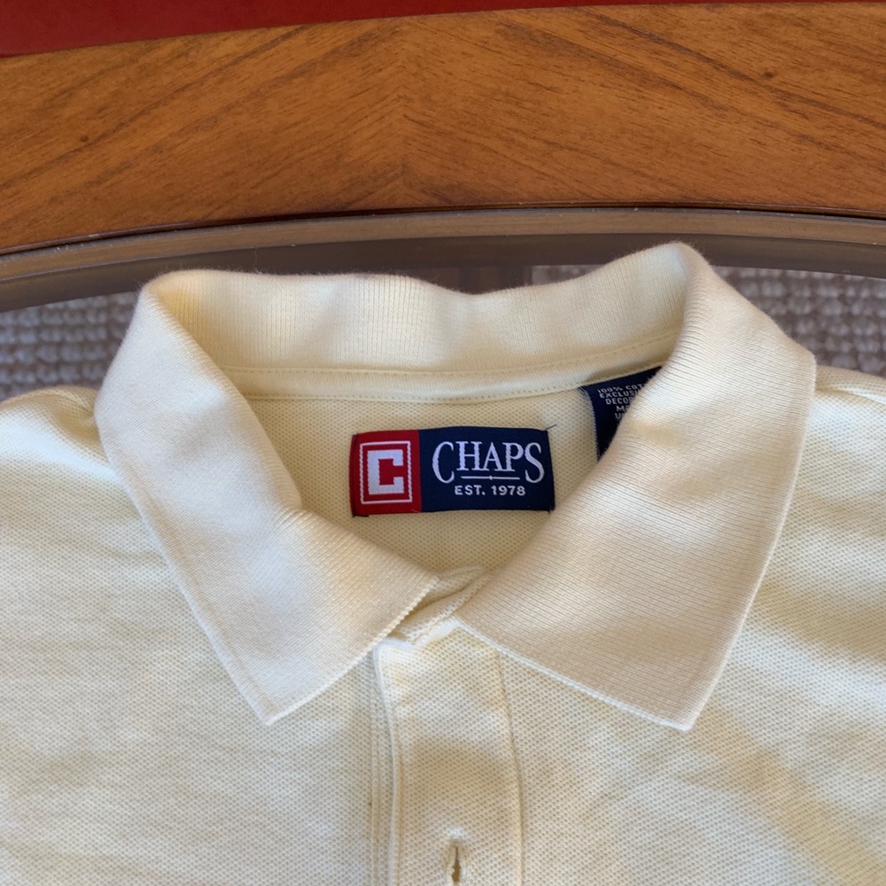 Chaps - Yellow Polo - Size XL
